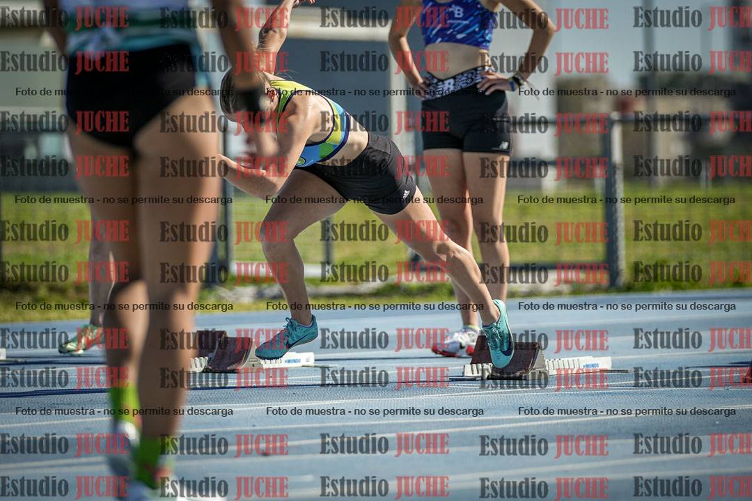 Fotos de los 100 m llanos de mujeres