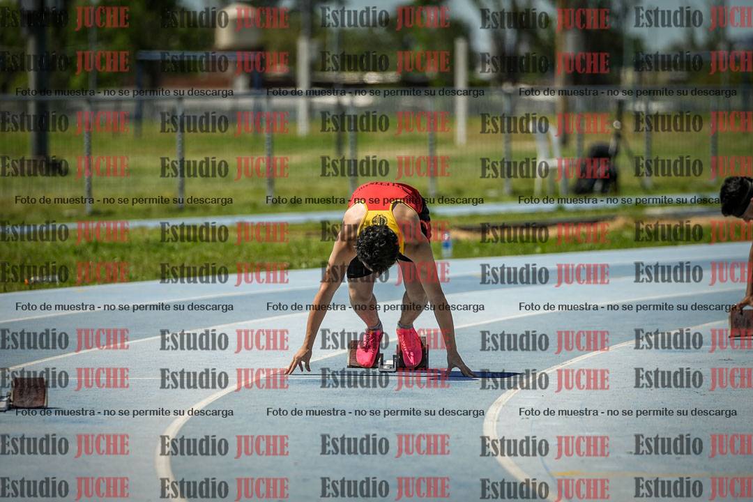 Fotos de los 200 m llanos de varones