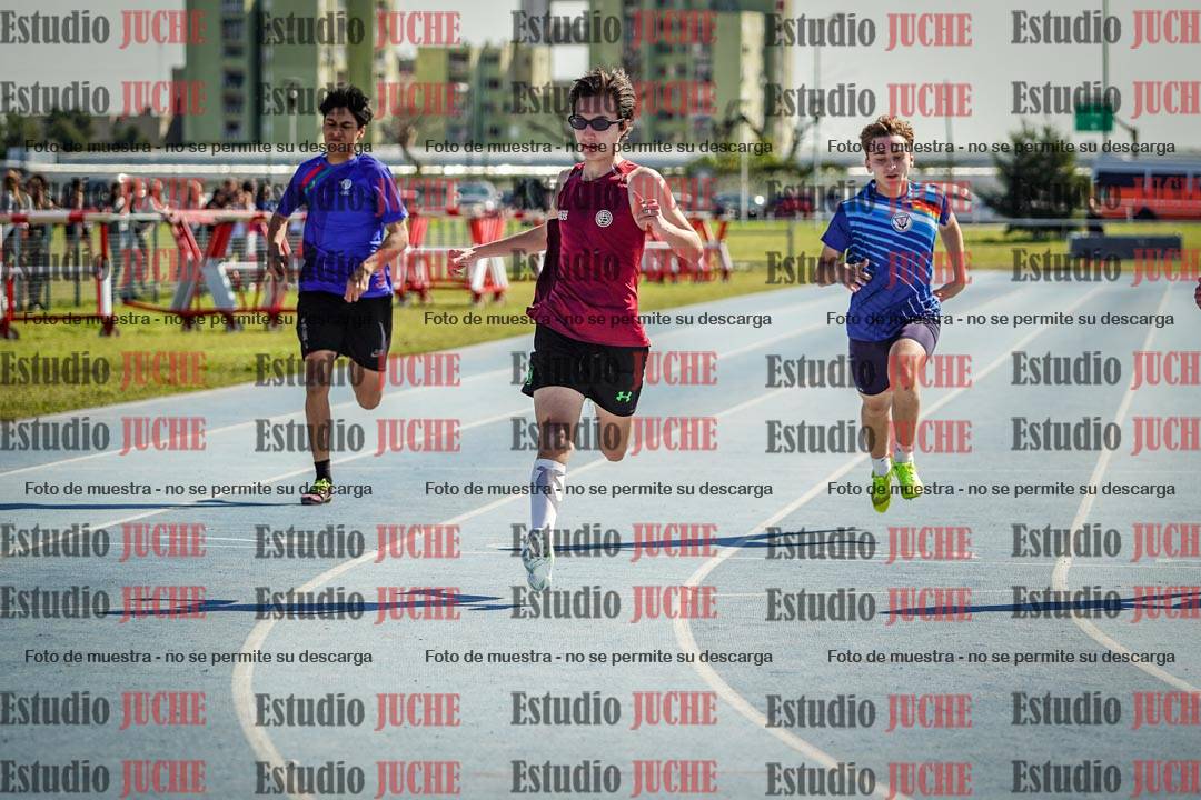 Fotos de los 200 m de varones