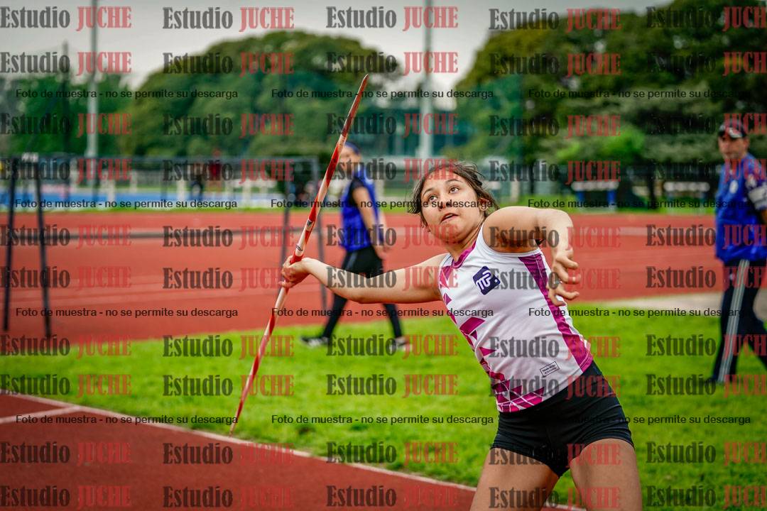 Fotos del lanzamiento de jabalina de mujeres - hexatlón 5