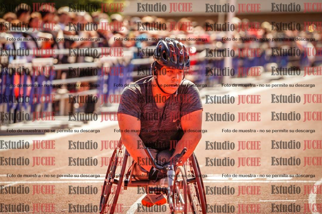 Fotos de los 100 m llanos de varones