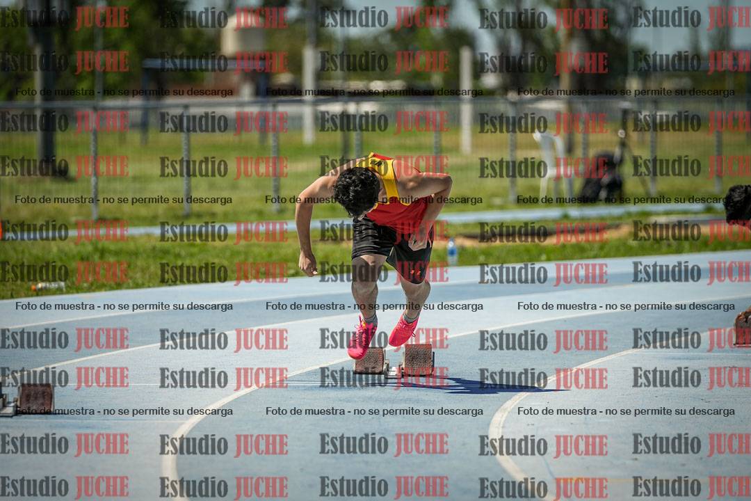Fotos de los 200 m llanos de varones