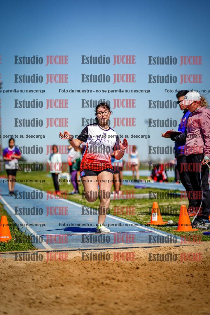 Fotos del salto en largo de mujeres - U15