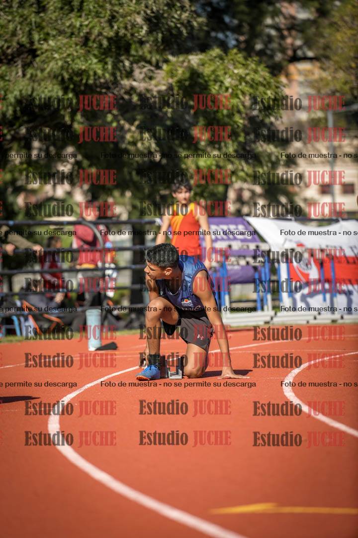 Fotos de los 200 m llanos de varones