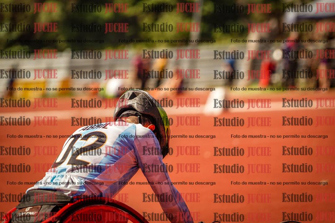 Fotos de los 100 m llanos de varones