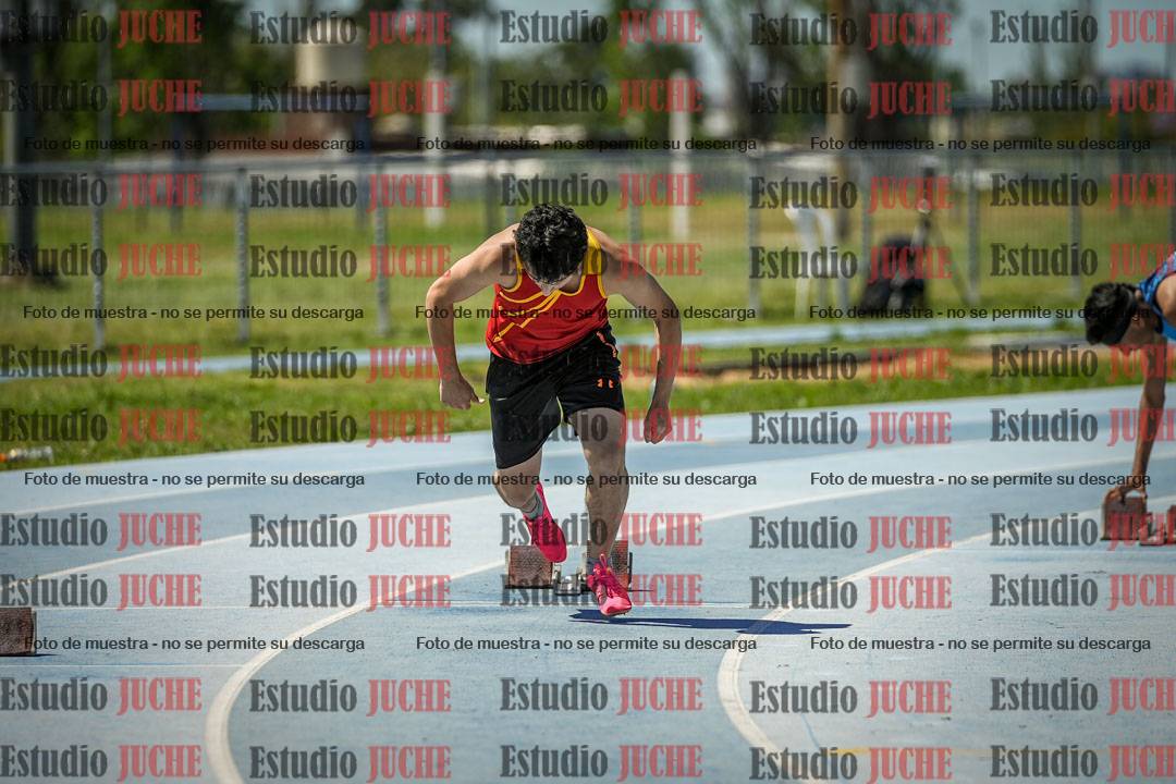 Fotos de los 200 m llanos de varones
