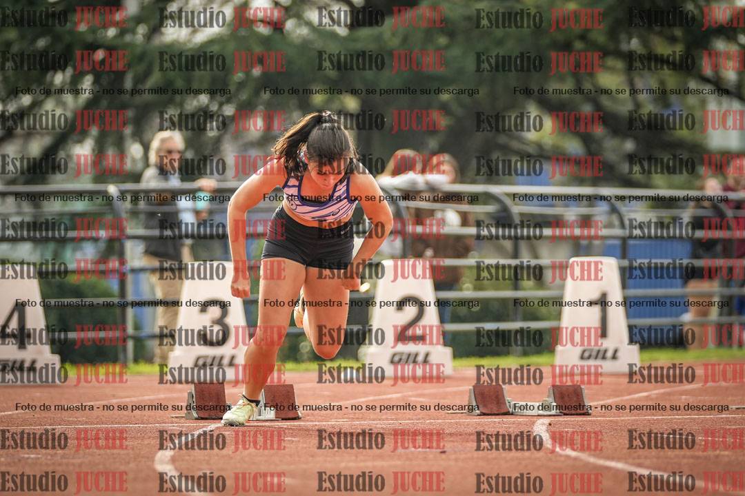 Fotos de los 100 m llanos de mujeres