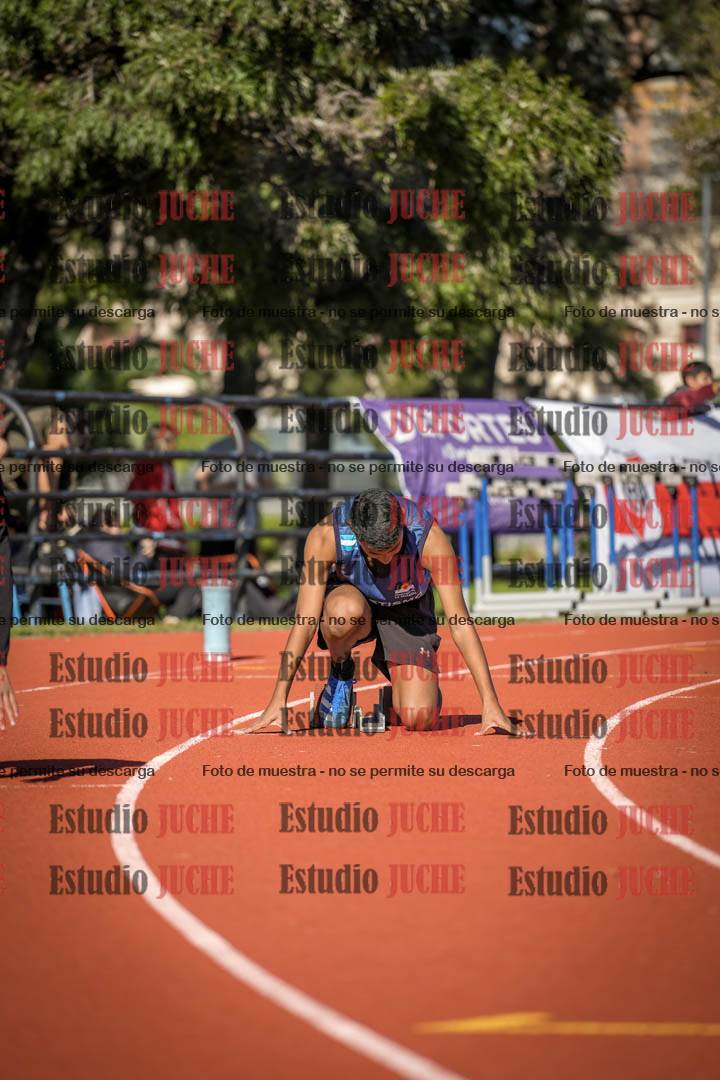 Fotos de los 200 m llanos de varones