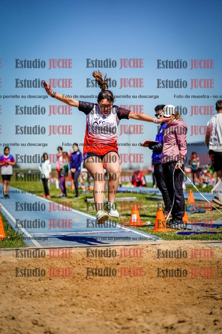 Fotos del salto en largo de mujeres - U15