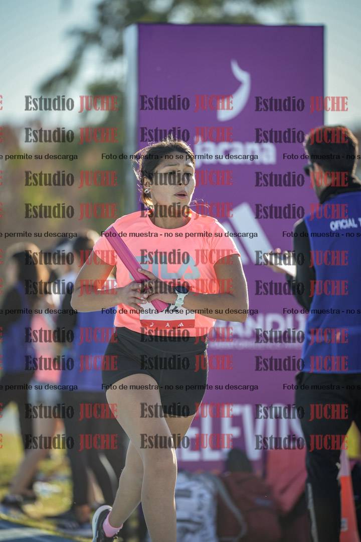 Fotos durante los relevos