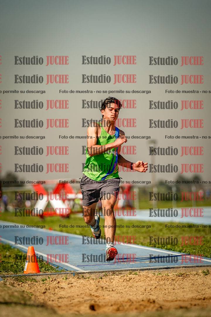 Fotos del salto en largo de varones