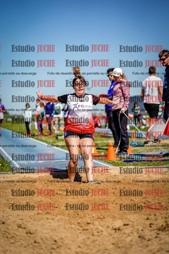Fotos del salto en largo de mujeres - U15