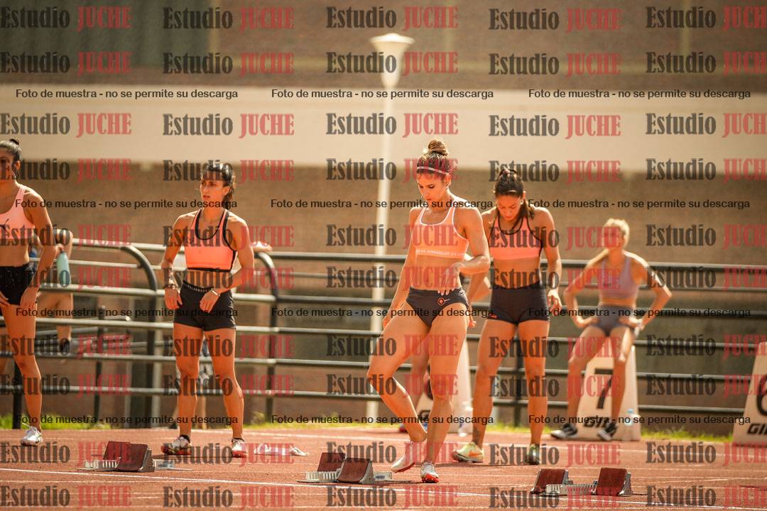 Fotos de los 100 m llanos de mujeres