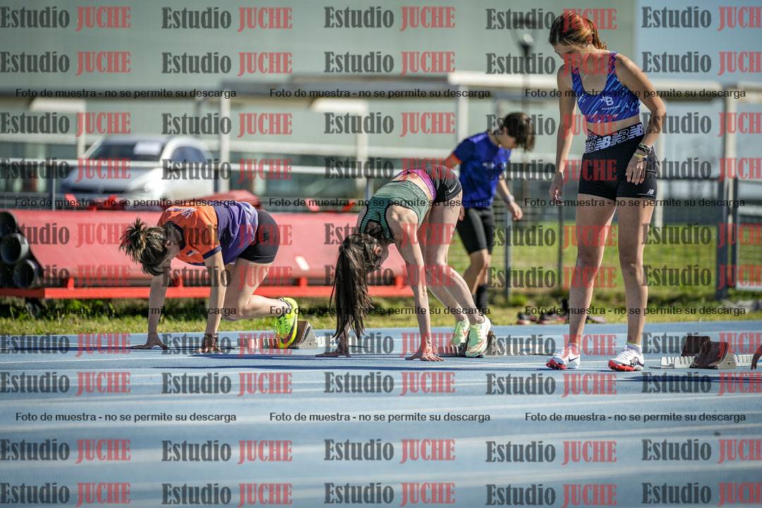 Fotos de los 100 m llanos de mujeres