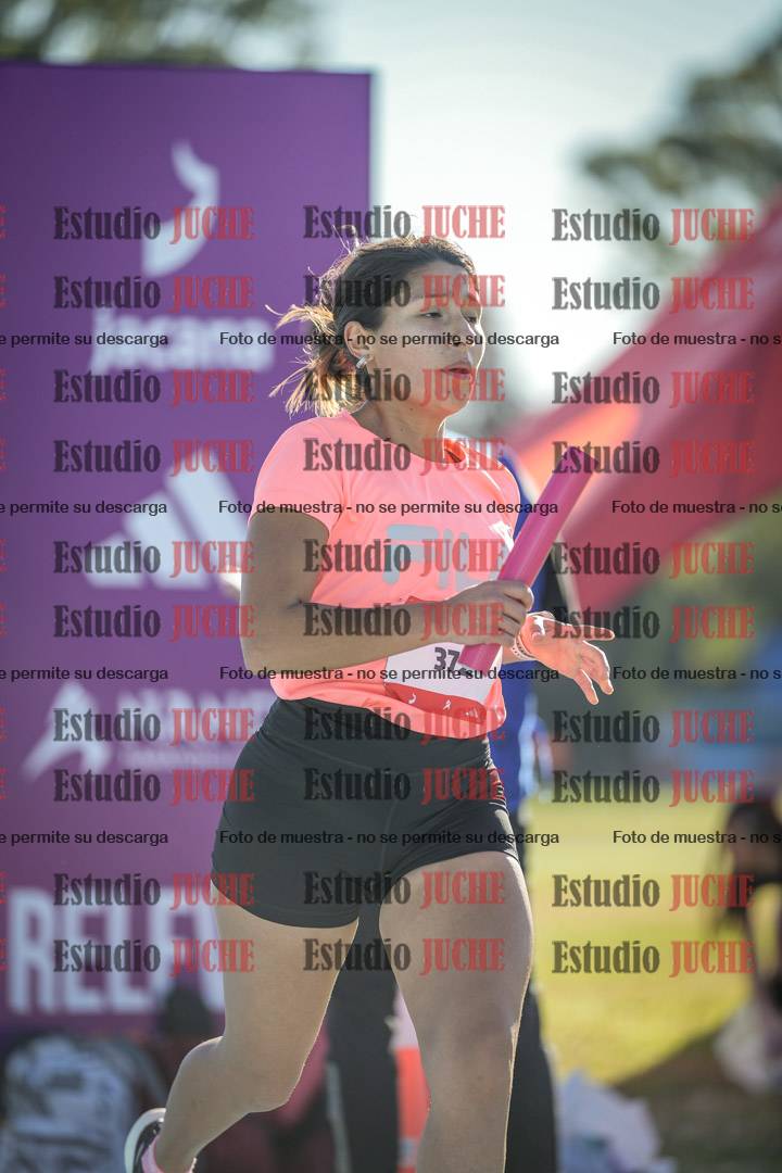 Fotos durante los relevos