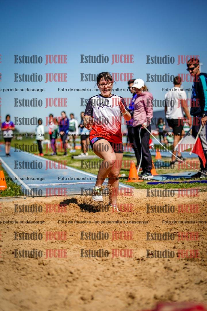 Fotos del salto en largo de mujeres - U15