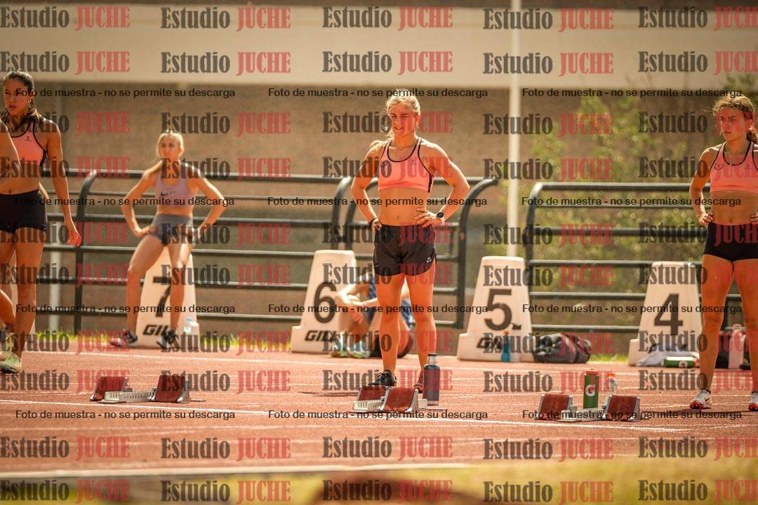 Fotos de los 100 m llanos de mujeres