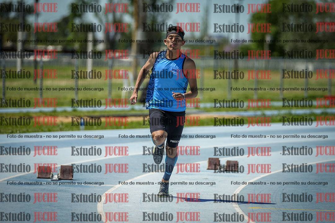 Fotos de los 200 m llanos de varones