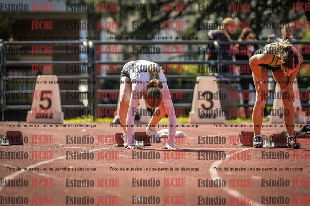 Fotos de los 100 m llanos de mujeres