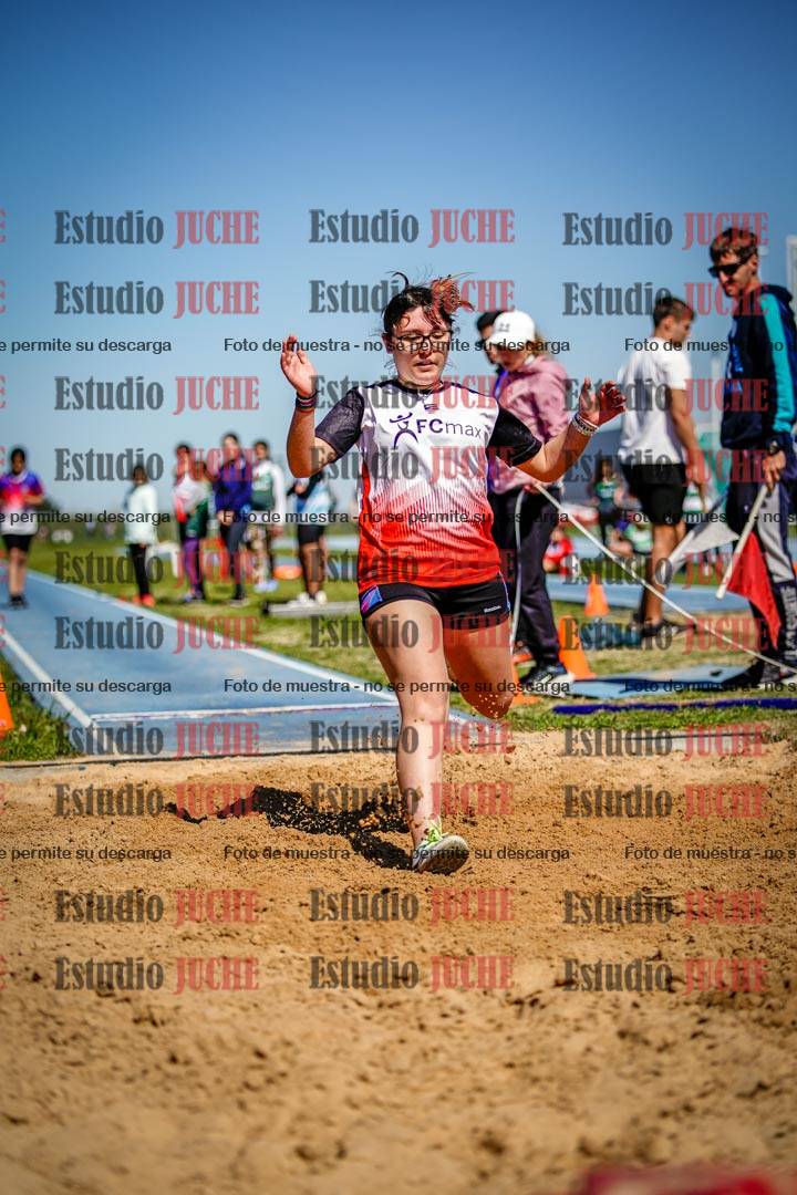 Fotos del salto en largo de mujeres - U15