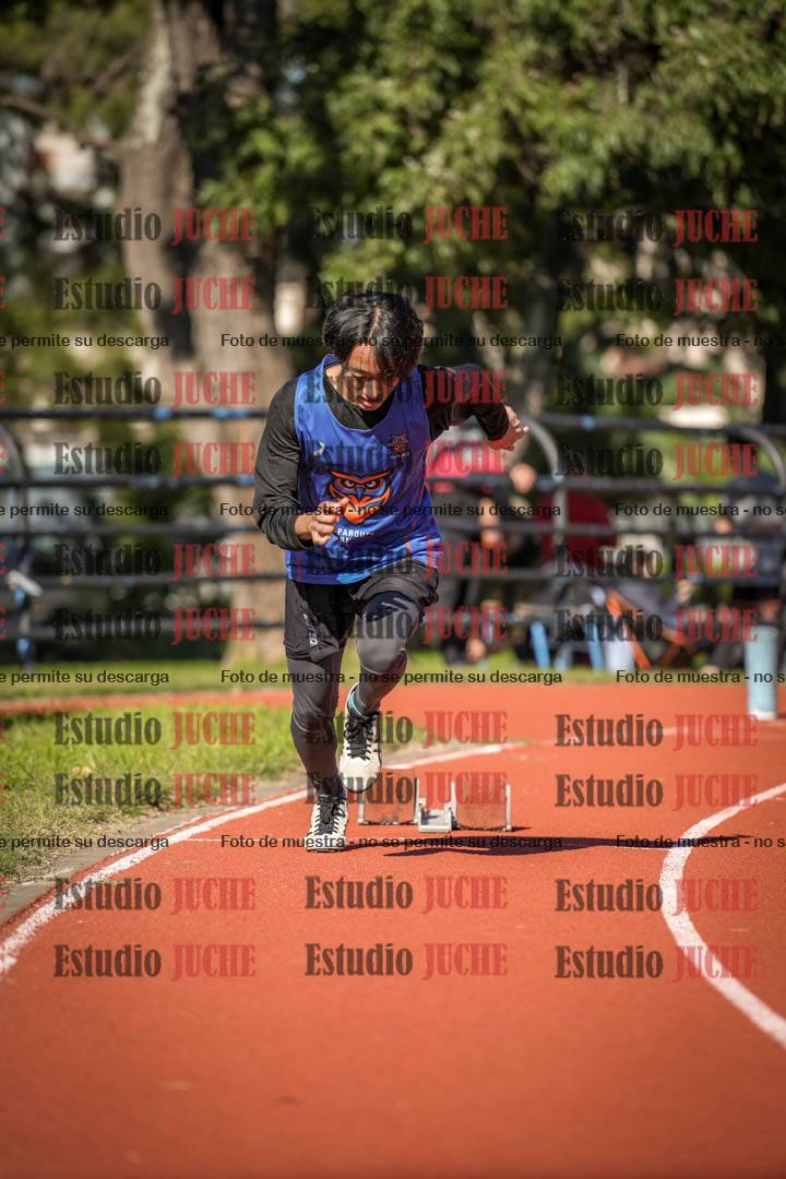 Fotos de los 200 m llanos de varones