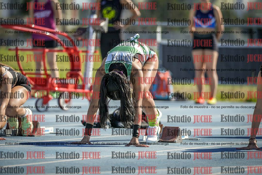 Fotos de los 100 m llanos de mujeres