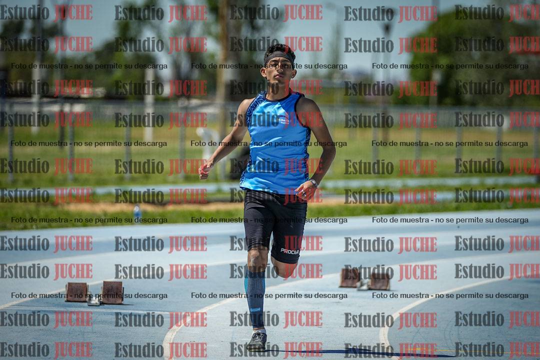 Fotos de los 200 m llanos de varones