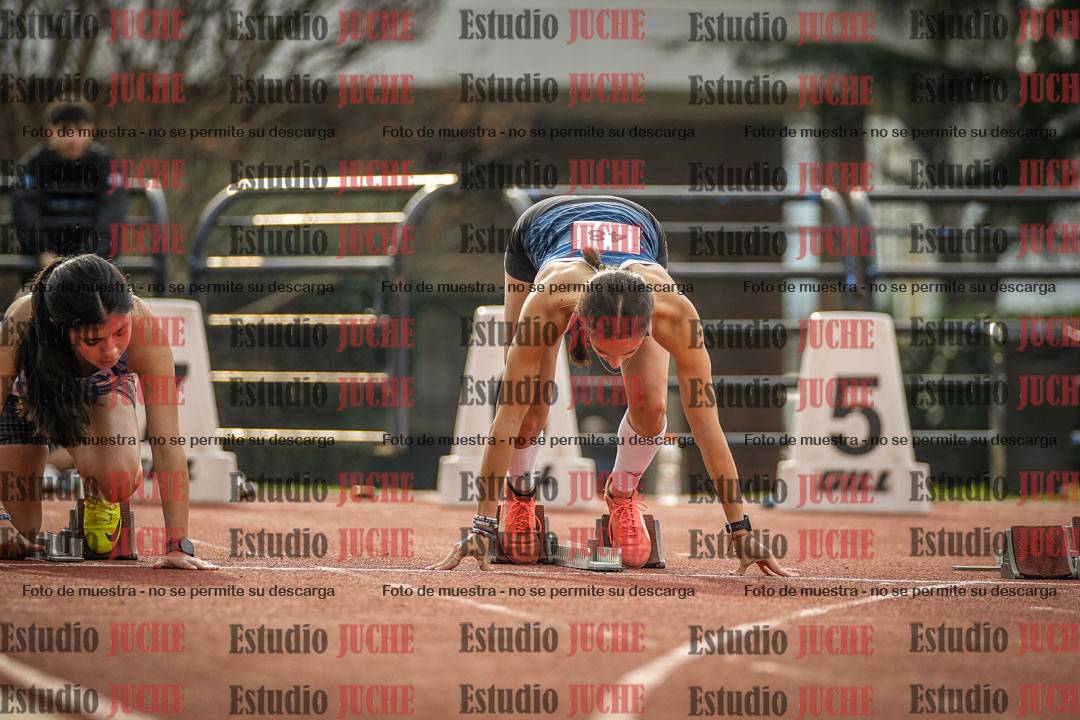 Fotos de los 100 m llanos de mujeres