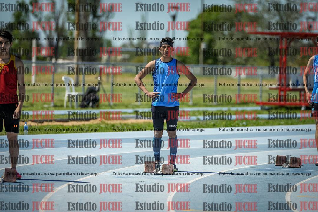 Fotos de los 200 m llanos de varones