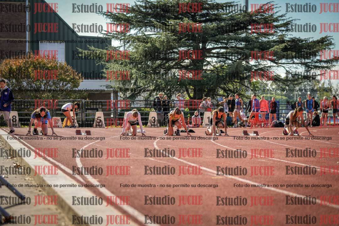 Fotos de los 100 m llanos de mujeres