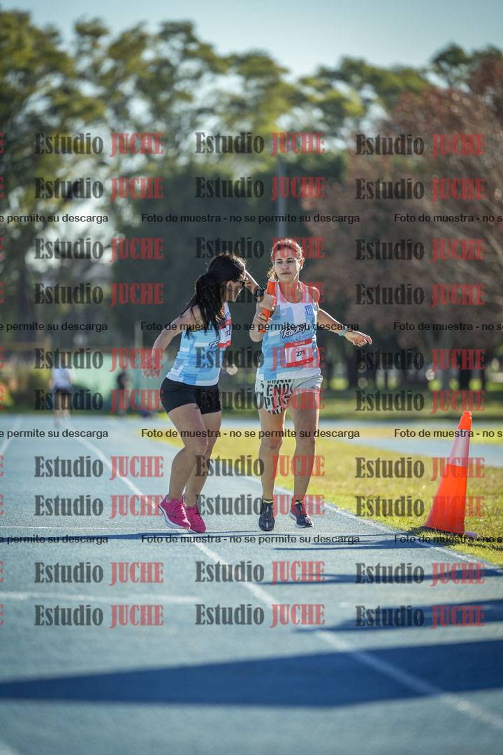 Fotos durante los relevos