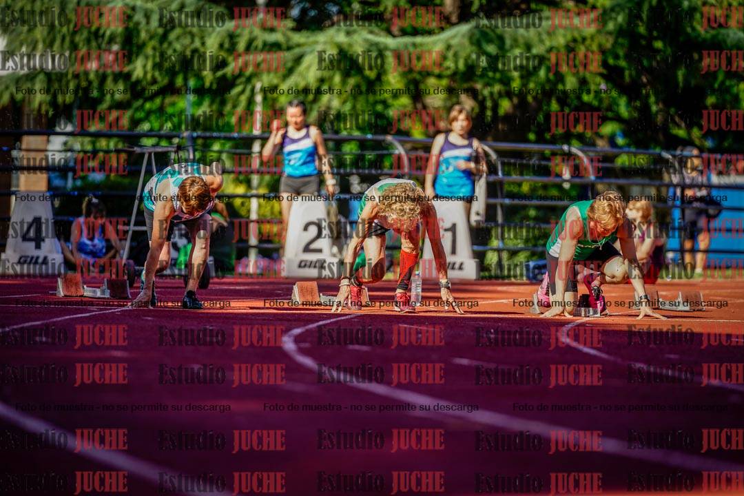 Fotos de los 100 m llanos de mujeres
