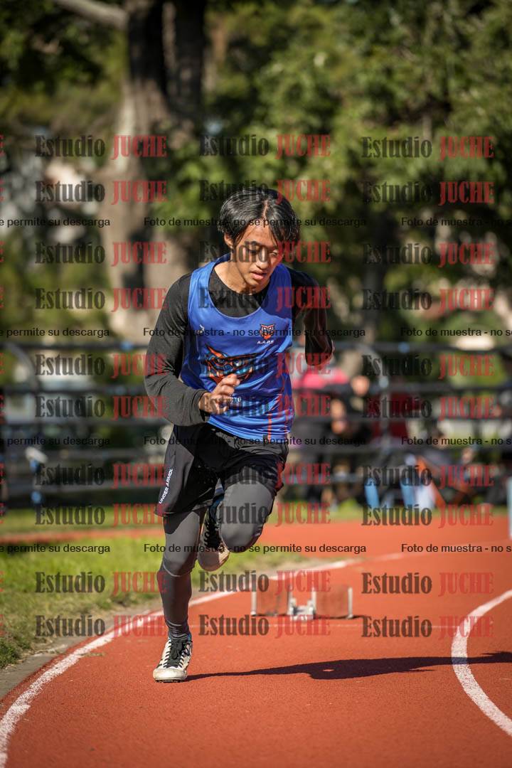 Fotos de los 200 m llanos de varones