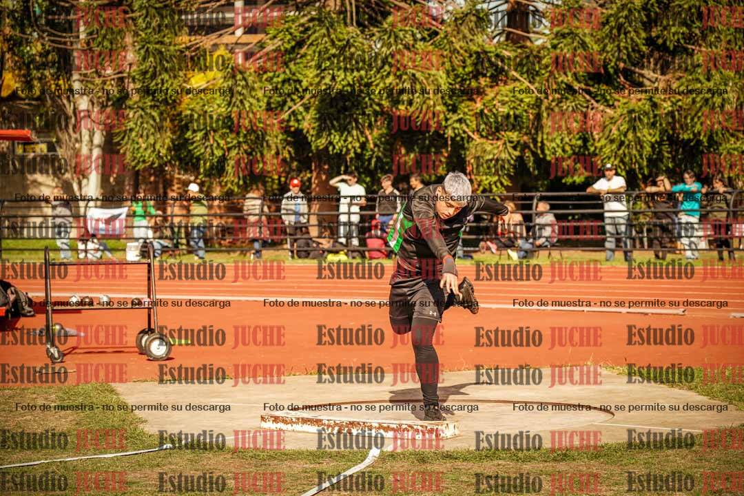 Fotos del lanzamiento de bala de varones
