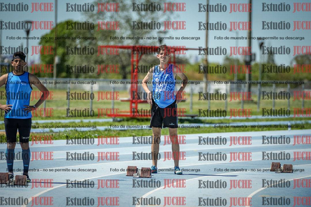 Fotos de los 200 m llanos de varones
