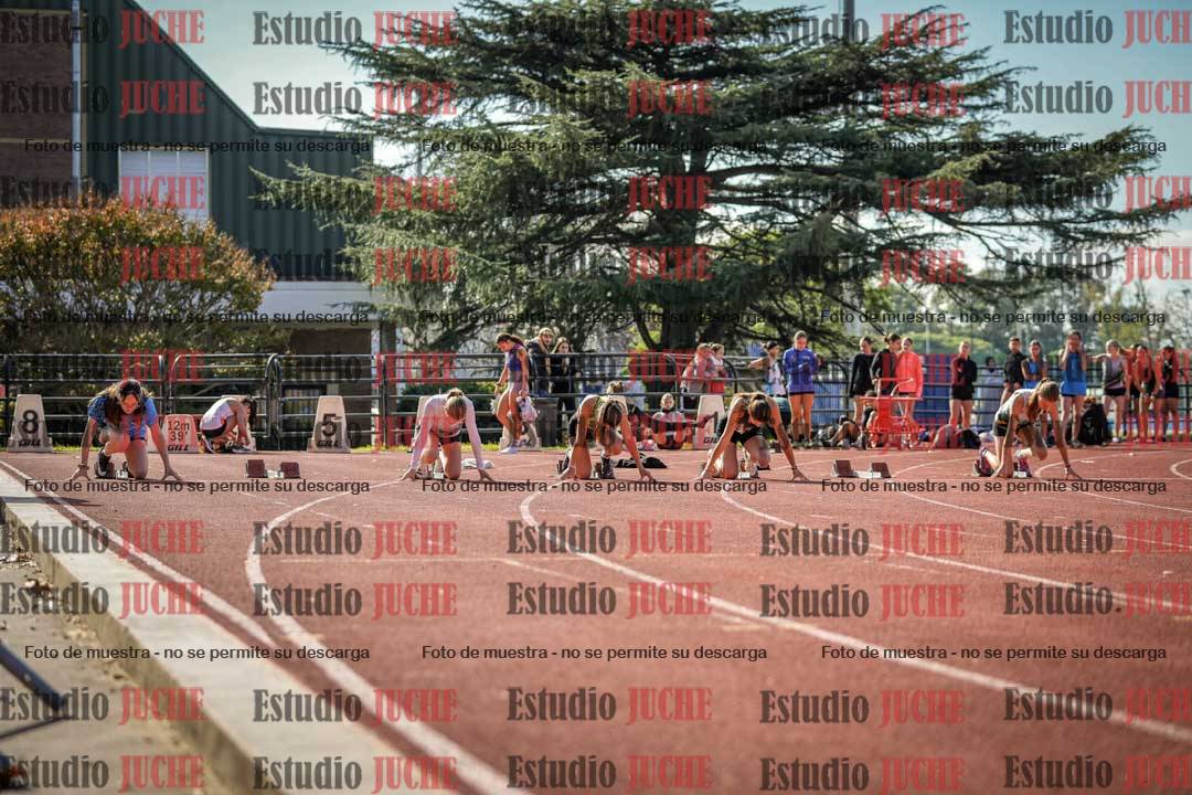 Fotos de los 100 m llanos de mujeres