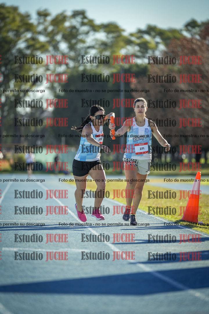 Fotos durante los relevos