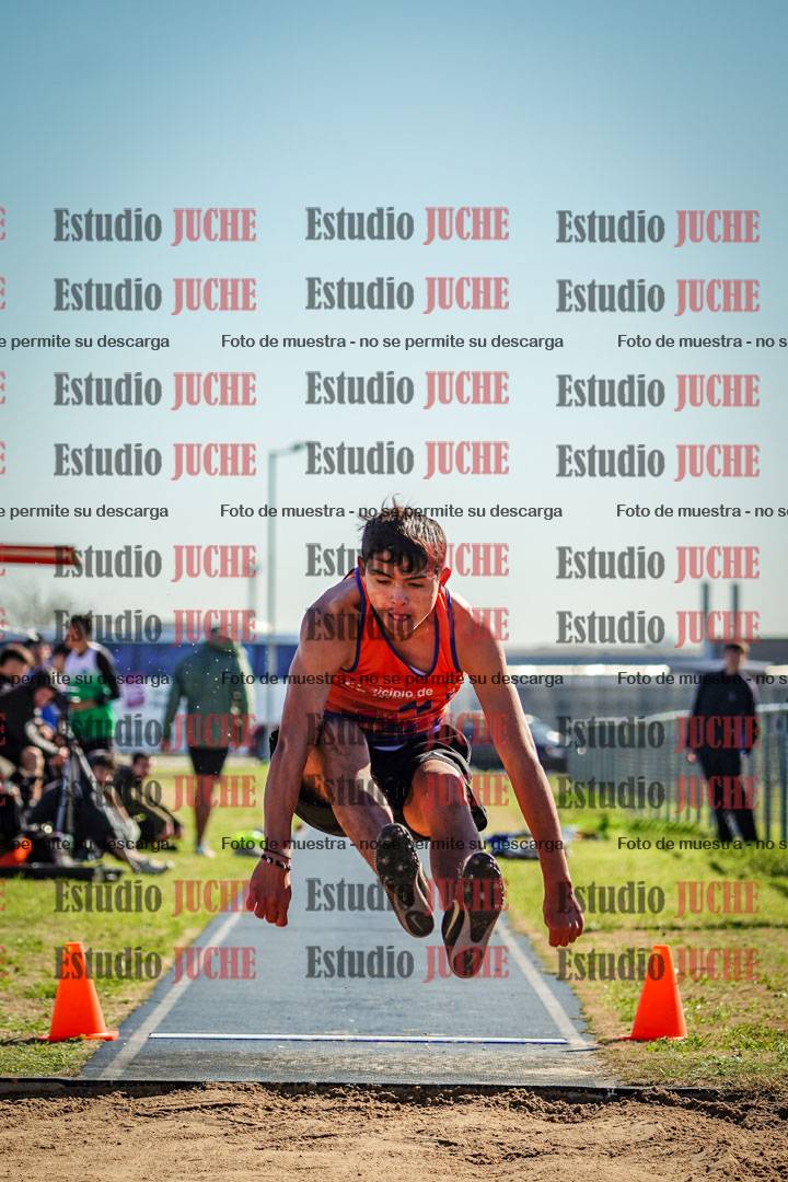 Fotos del salto en largo de varones