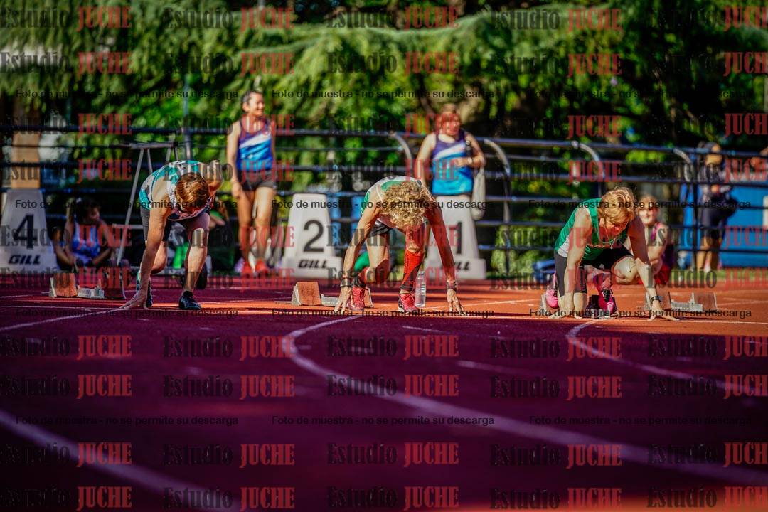 Fotos de los 100 m llanos de mujeres