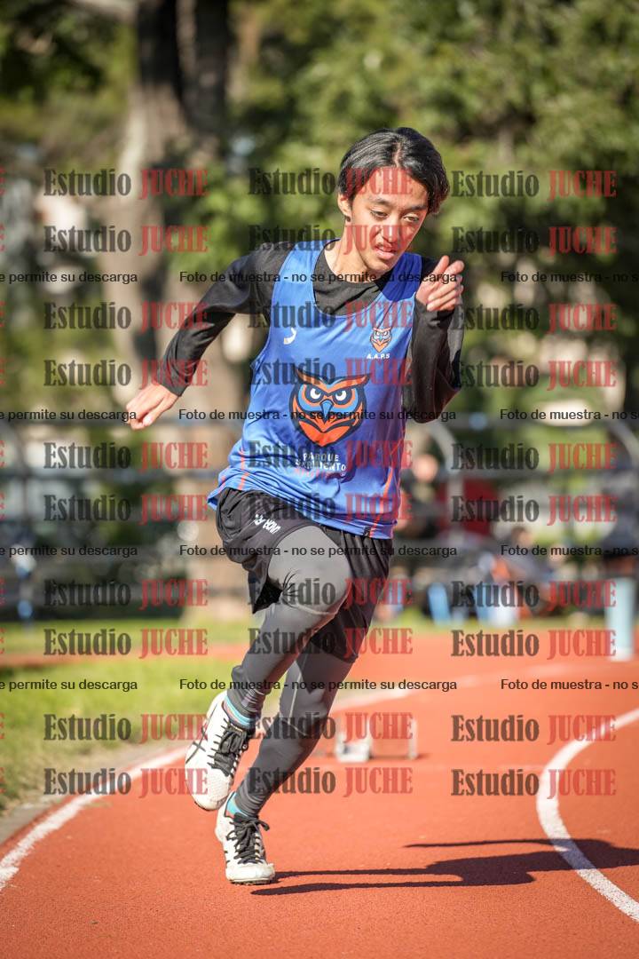 Fotos de los 200 m llanos de varones
