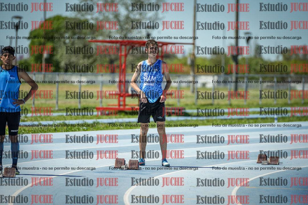 Fotos de los 200 m llanos de varones