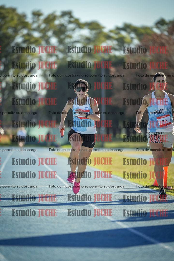 Fotos durante los relevos