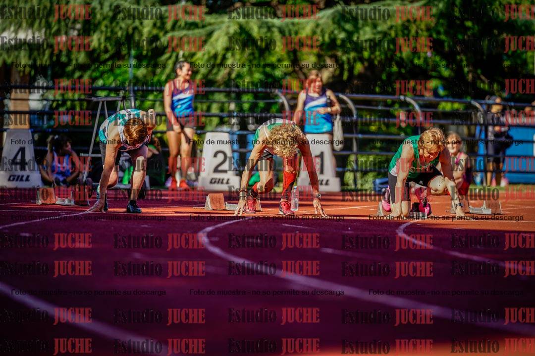 Fotos de los 100 m llanos de mujeres