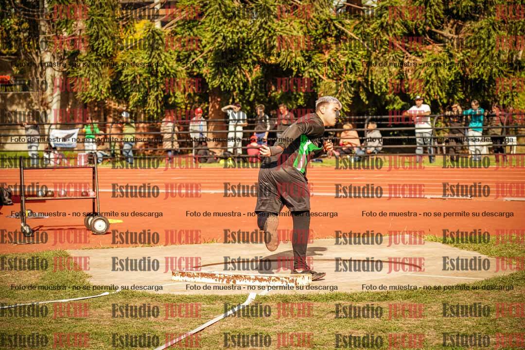 Fotos del lanzamiento de bala de varones