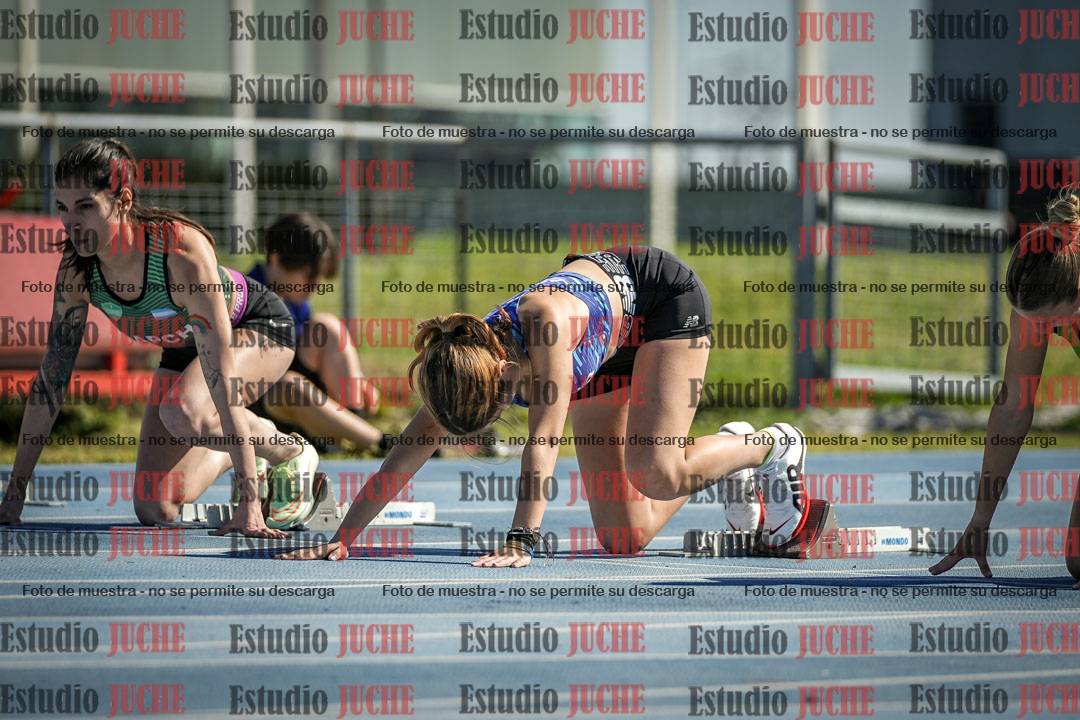 Fotos de los 100 m llanos de mujeres