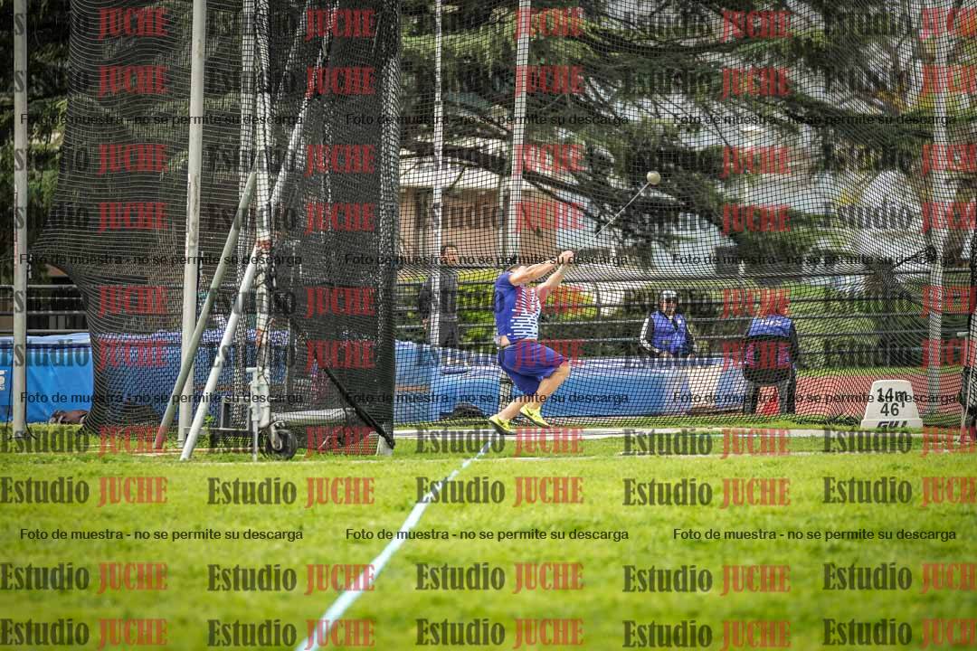 Fotos del lanzamiento de martillo de varones