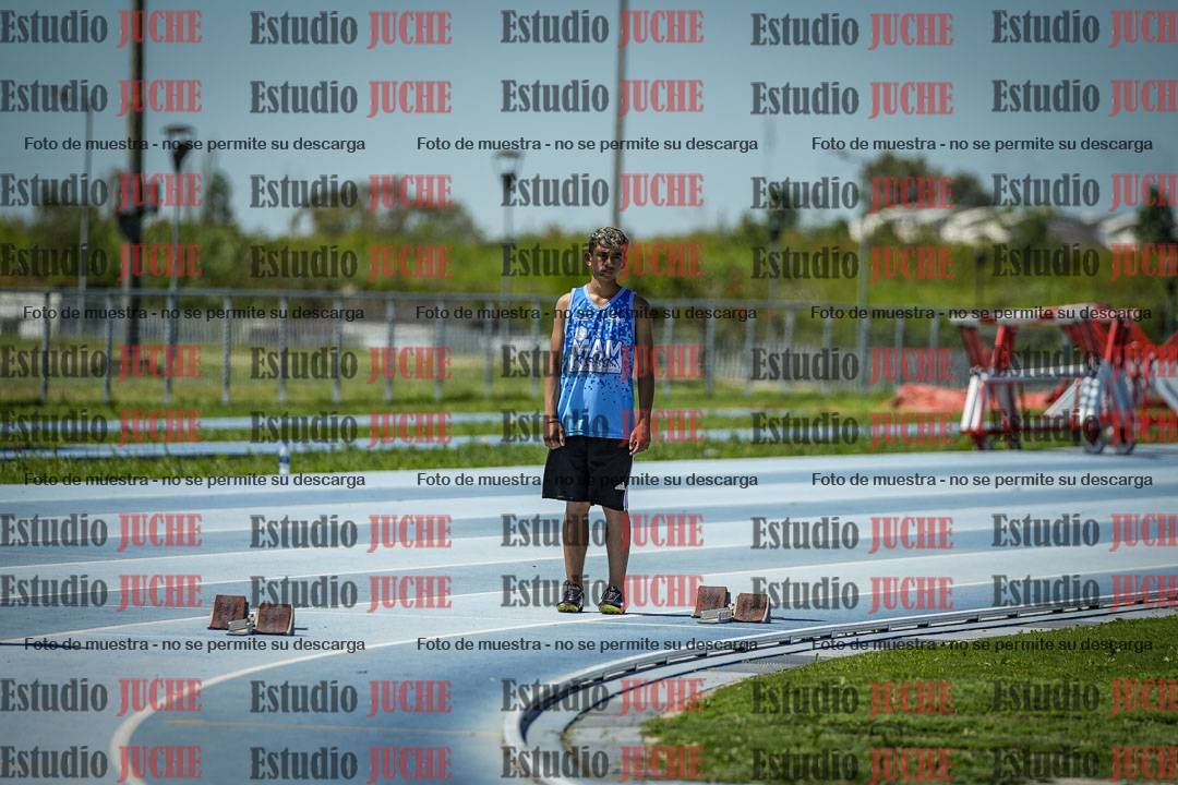 Fotos de los 200 m llanos de varones