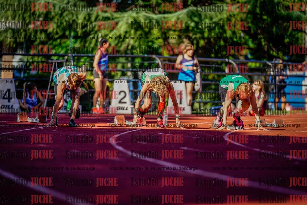 Fotos de los 100 m llanos de mujeres