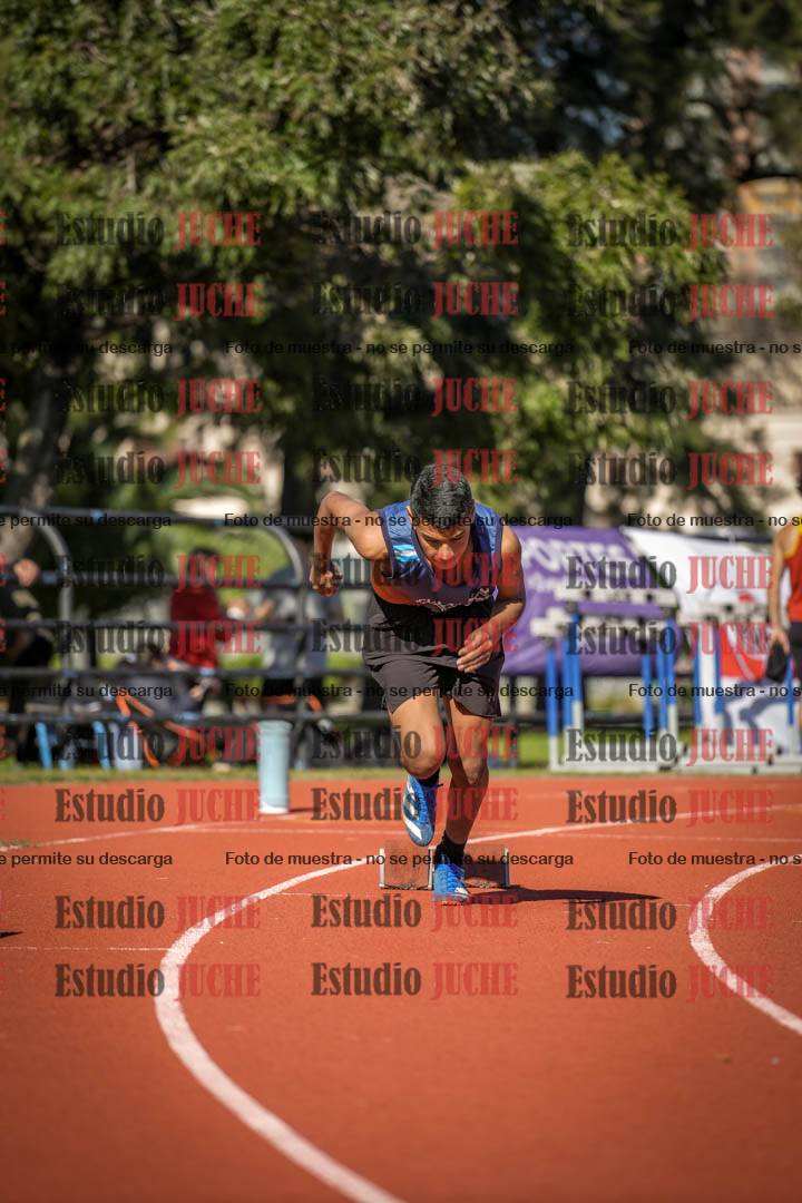 Fotos de los 200 m llanos de varones