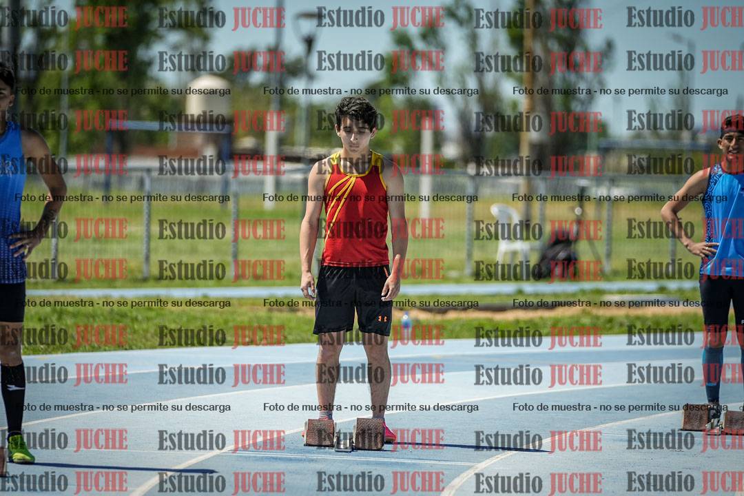 Fotos de los 200 m llanos de varones